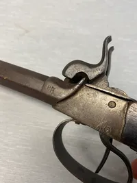 Original 1800 tals dobbeltløbet pistol