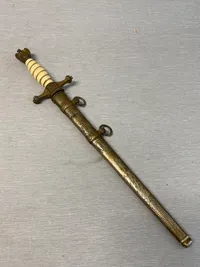 Original tysk Kriegsmarine daggert, senkrigs