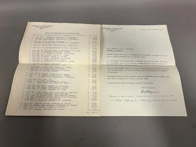 Sjældent skyldner liste  fra Landbrugernes Sammenslutning der var en del af det Danske Nazist parti
