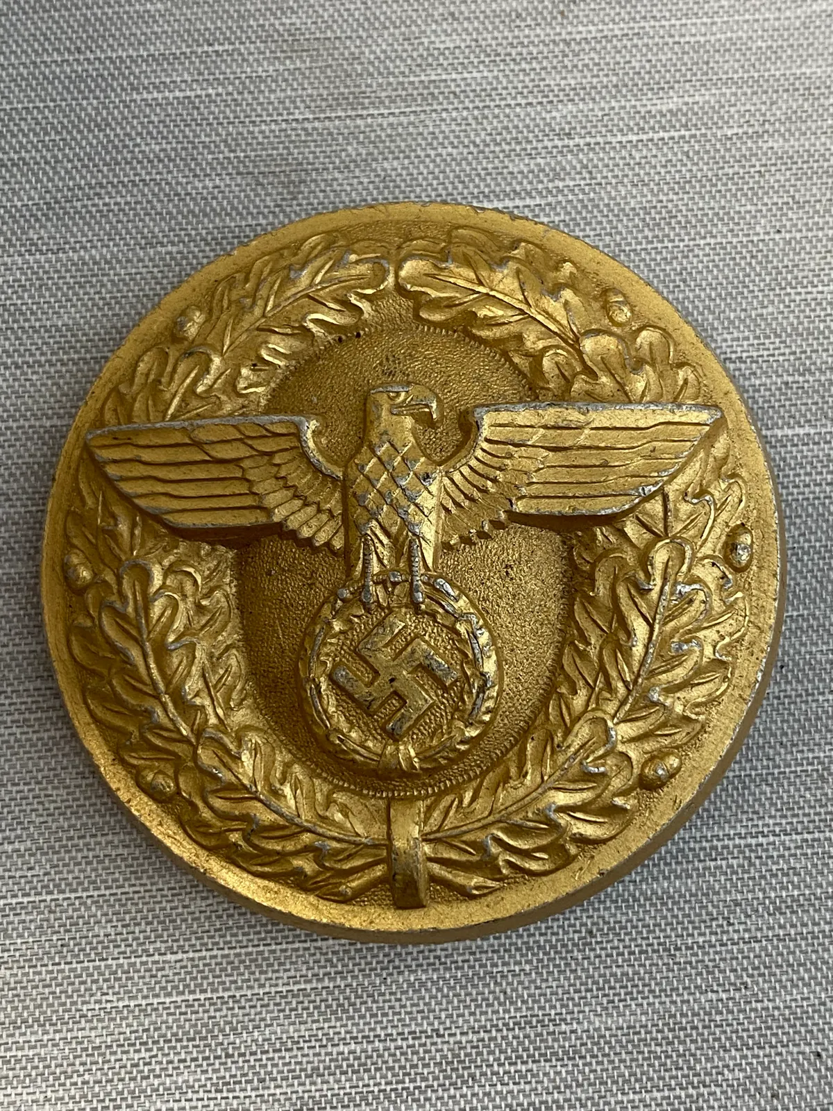 Originalt bæltespænde for politisk ledere - ww2