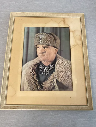 Stort foto af Sepp Dietrich - ww2
