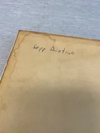 Stort foto af Sepp Dietrich - ww2