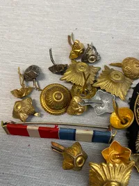 Diverse danske knapper mm.