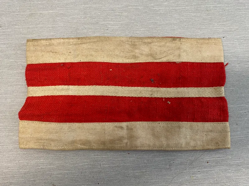 Originalt dansk HJV armbind - fra oprettelsen i 1947