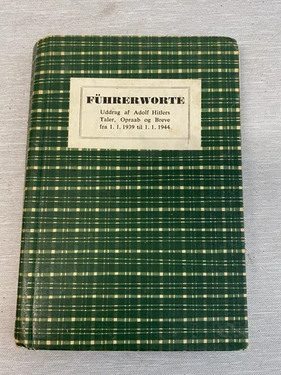 Originalt eksemplar af Führerworte