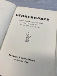 Originalt eksemplar af Führerworte