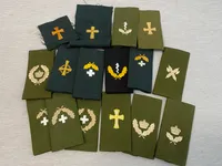 Diverse danske skulderstropper