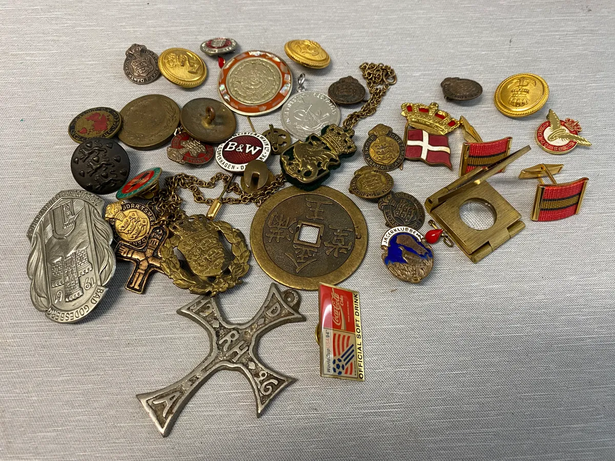 Samling diverse mærker mm.