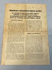 Originalt Nazistisk propaganda på Dansk