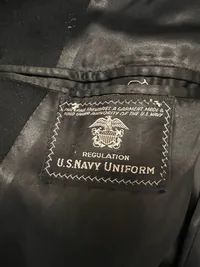 Original 1943 US Navy officersfrakke