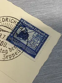 Originalt tysk postkort med AH - ww2