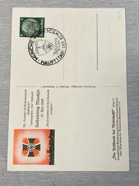 Originalt tysk postkort - ww1/ww2