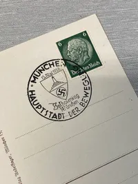 Originalt tysk postkort - ww1/ww2
