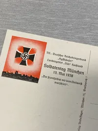 Originalt tysk postkort - ww1/ww2