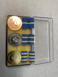 Samling originale medaljer - Treue Dienst Deutsche post