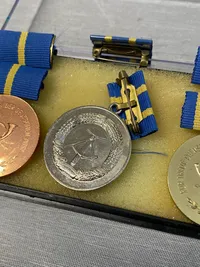 Samling originale medaljer - Treue Dienst Deutsche post