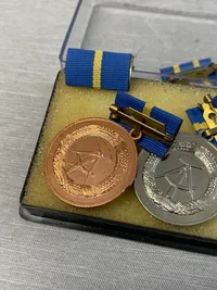 Samling originale medaljer - Treue Dienst Deutsche post