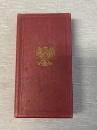Original polsk medalje med æske