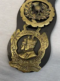 3 engelske Horse brass mærker