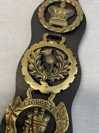 3 engelske Horse brass mærker