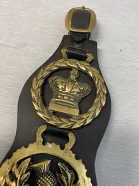 3 engelske Horse brass mærker