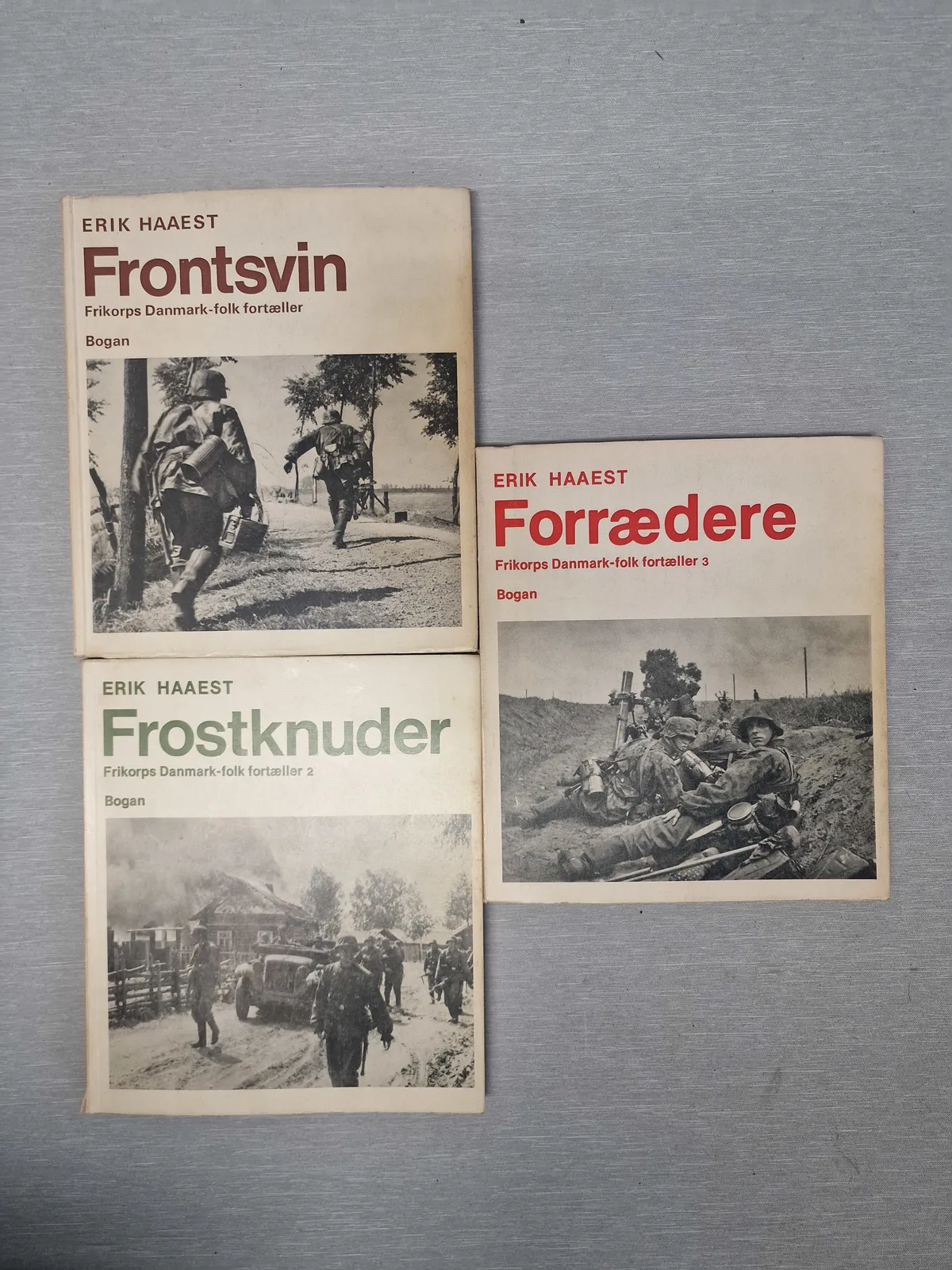 Erik Haast samlede bøger om frivillige