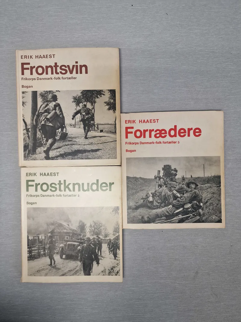 Erik Haast samlede bøger om frivillige
