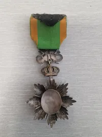 WW1 ERA VIETNAM IMPERIAL ORDER OF THE DRAGON OF ANNAM KNIGHT GRADE MEDAL RARE
