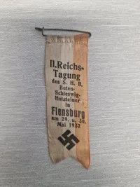 Originalt Tysk WW2 pin, Flensborg