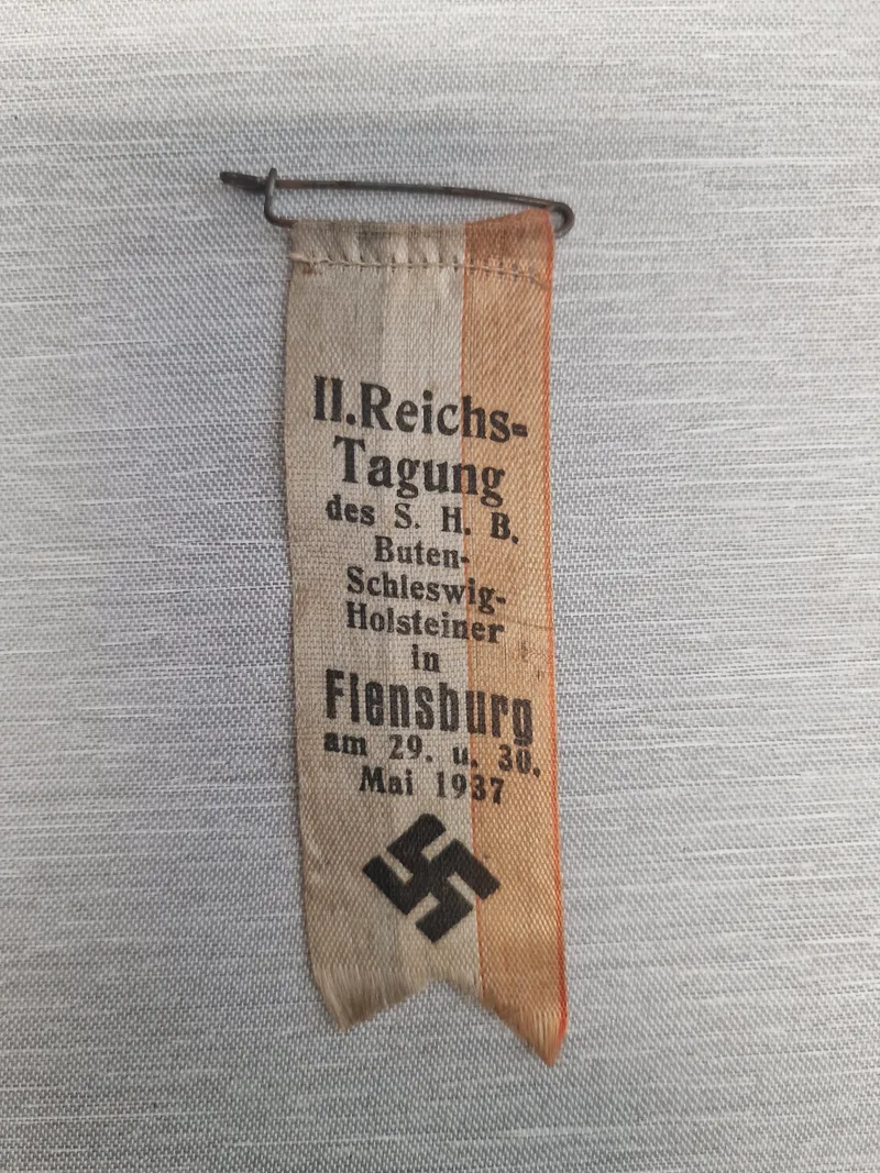 Originalt Tysk WW2 pin, Flensborg