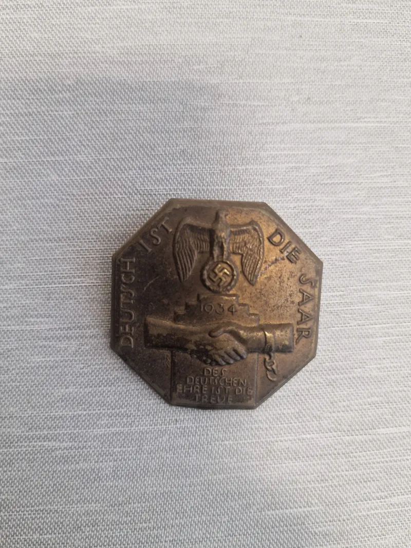Original tysk dags pin