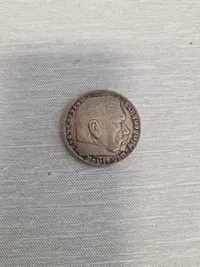 Original Tysk 5 Reichmark 1934