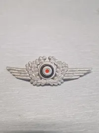 Originalt Tysk Luftwaffe kasket mærke