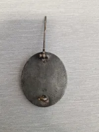 Originalt Tysk såret tegn 2 klasse, fremstiller L/19 Ferdinand Hoffstätter Bonn