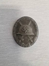 Originalt Tysk såret tegn 2 klasse, fremstiller L/19 Ferdinand Hoffstätter Bonn