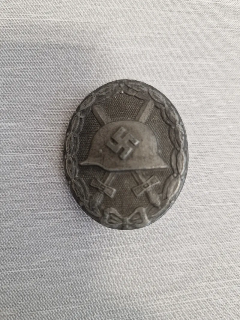 Originalt Tysk såret tegn 2 klasse, fremstiller L/19 Ferdinand Hoffstätter Bonn