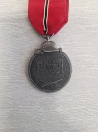 Original Tysk WW2 østfront medalje
