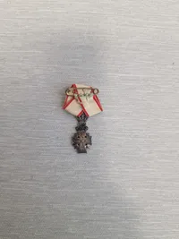 Originalt Dansk ridderkors Christian X miniature