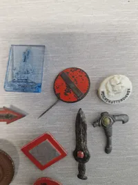 Original samling Tysk WHW mærker WW2