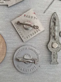 Original samling Tysk WHW mærker WW2