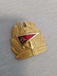 Originalt Tysk sovjet handelsflåde kasket mærke