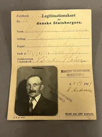 Originalt Dansk ID kor fra besættelsen