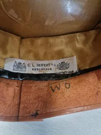 Original M23 kasket med prøjsisk skygge