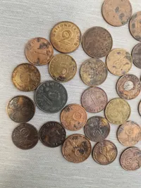 Samling Tyske WW2 mønter