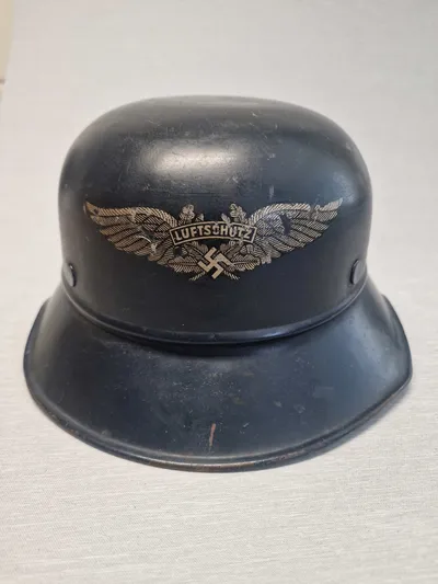 Original Tysk Luftschutz Gladiator Helmet