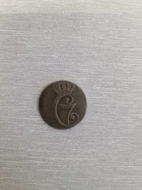Original Dansk 1/2 skilling 1771