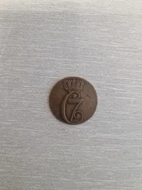 Original Dansk 1/2 skilling 1771