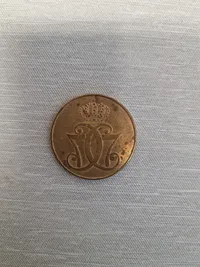 Original Dansk 1 skilling 1771