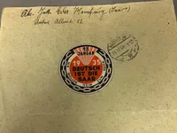 Ekstremt sjælden kuvert sendt til Adolf Hitler 1935