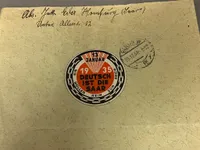Ekstremt sjælden kuvert sendt til Adolf Hitler 1935